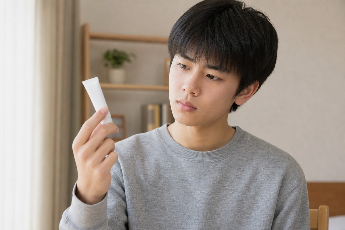 治療への切り替えを考える学生のイメージ