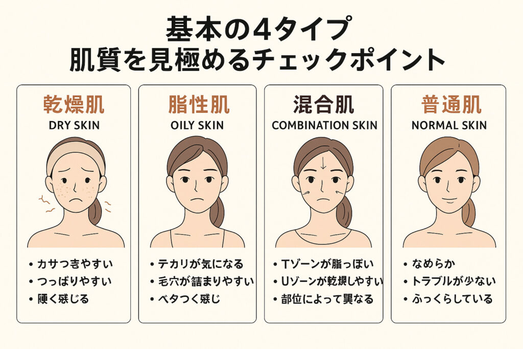 4_skin_types_infographic
